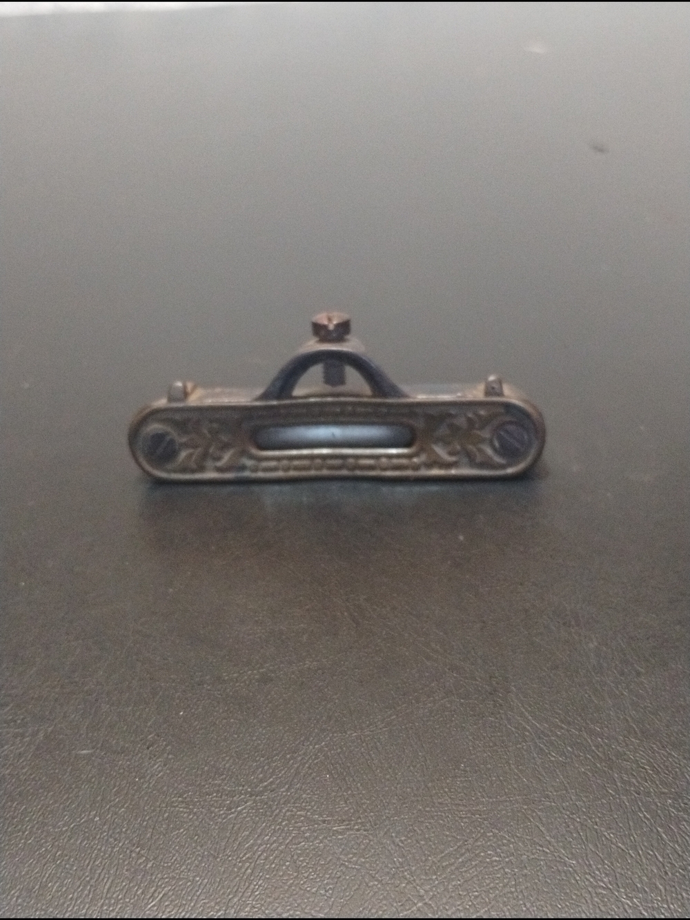 Antique-Style Bronze Stanley Bubble Level